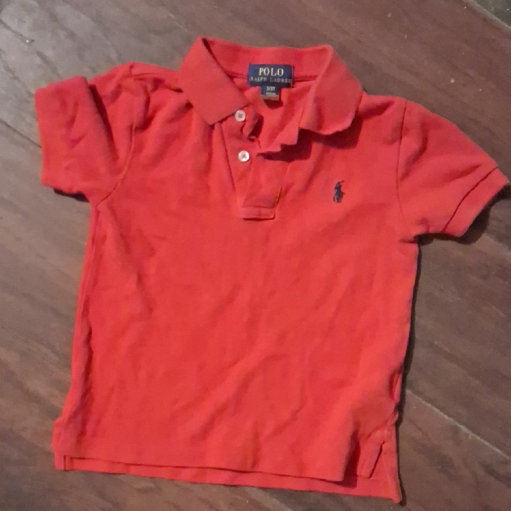Polo by Ralph Lauren Kids Vibrant Red Polo Shirt